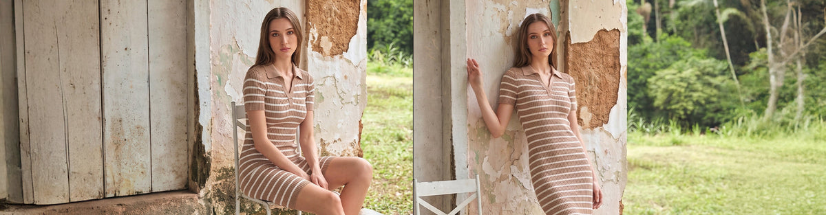 Effortless Elegance: Why the Short-Sleeved Mini Knit Dress is Your New Wardrobe Essential