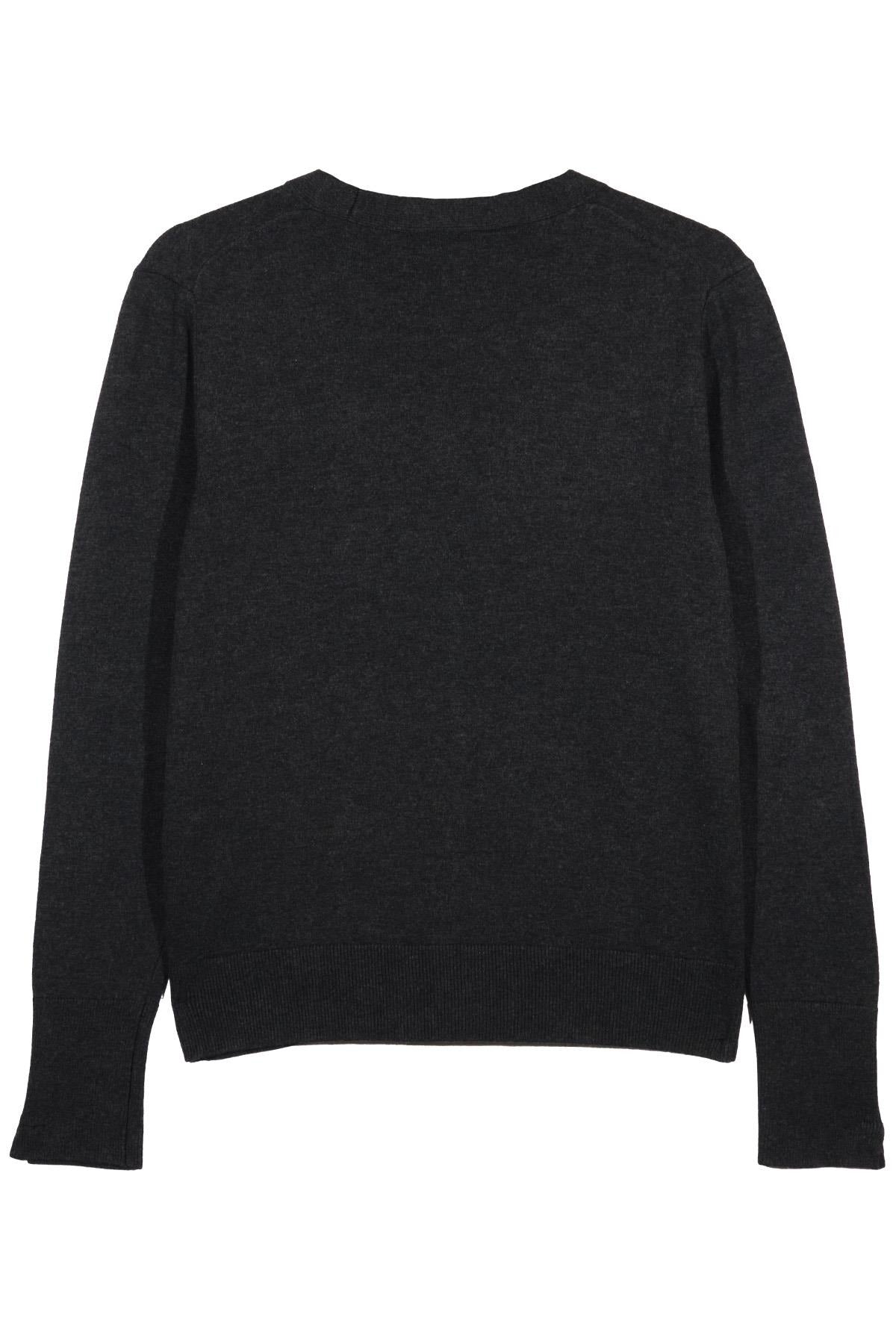 Buttoned Knit Cardigan