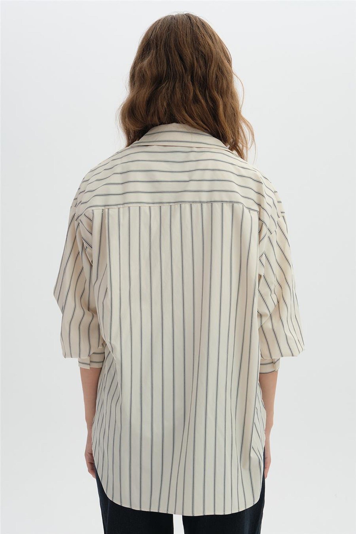Striped Oversized Shirt
