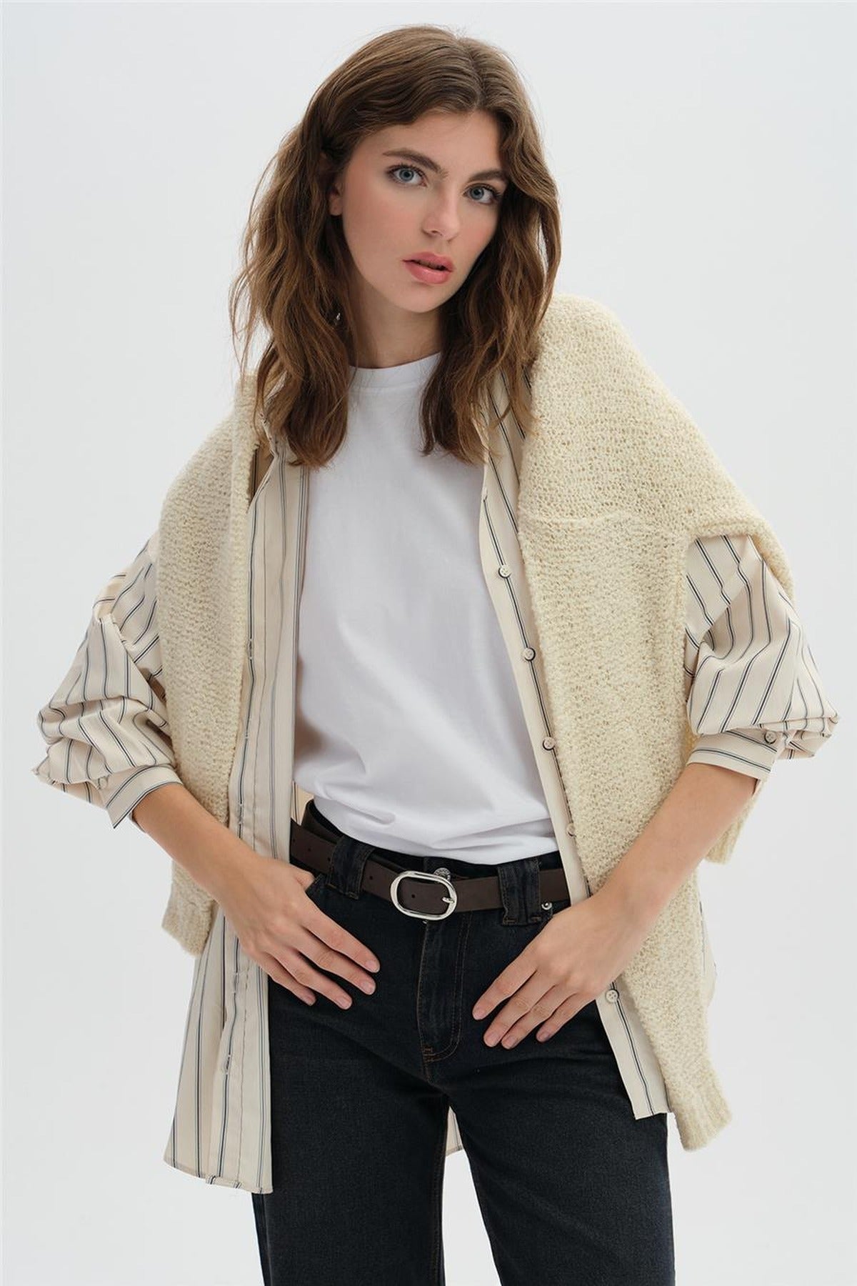 Striped Oversized Shirt