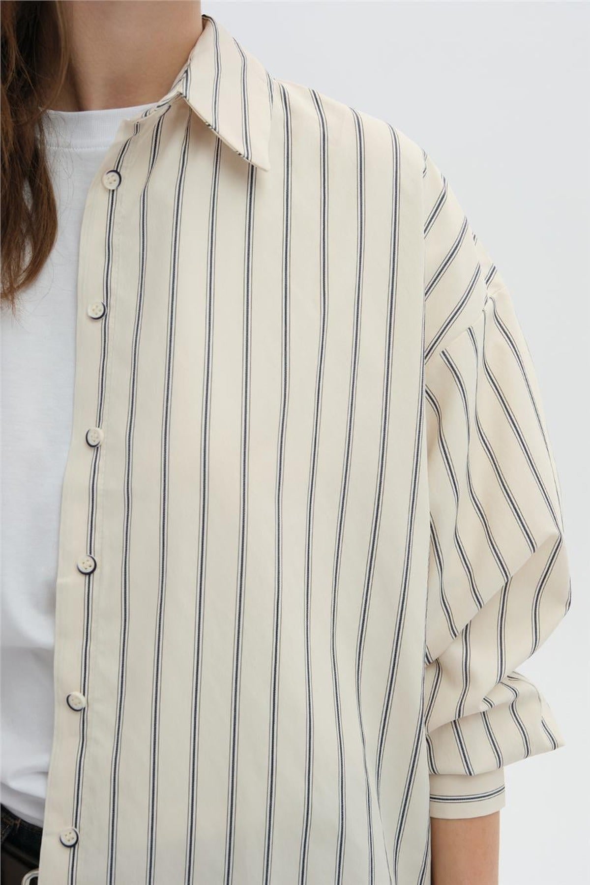 Striped Oversized Shirt