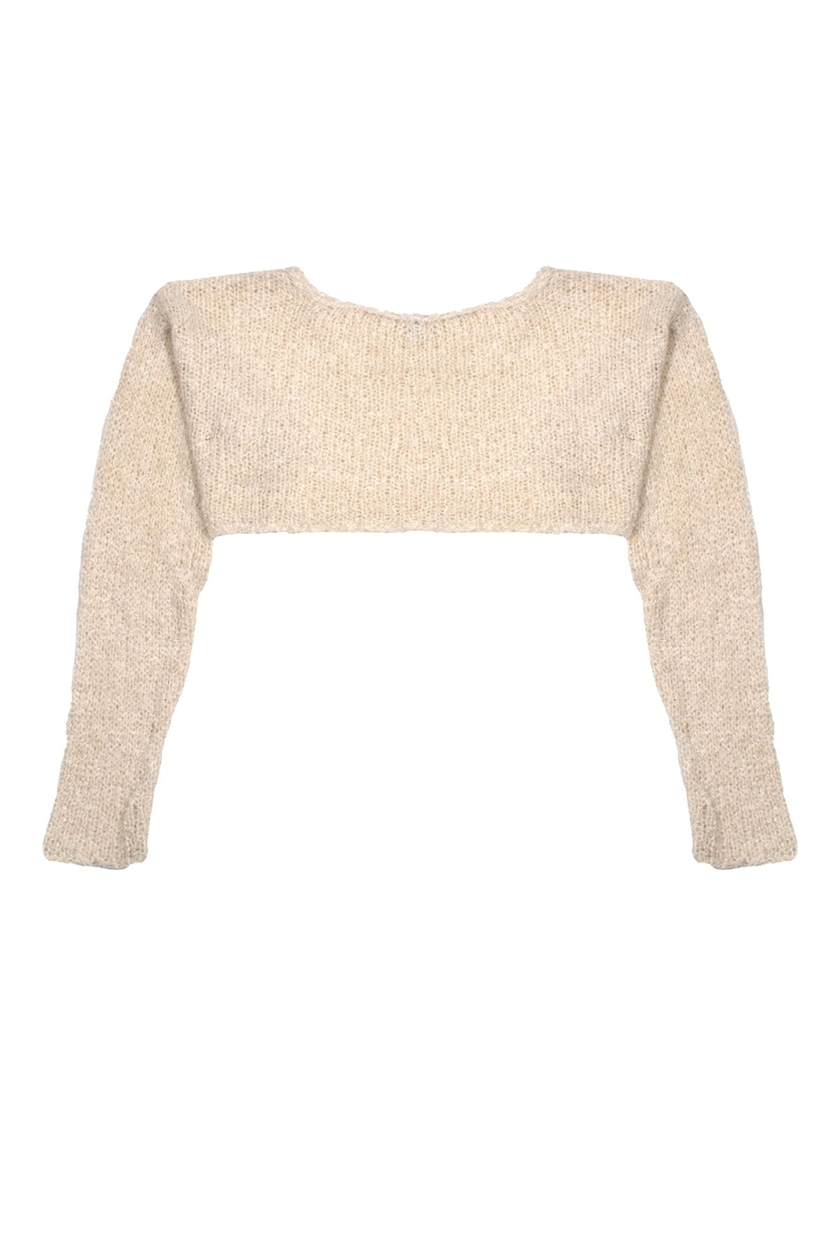 Cropped Knit Jumper