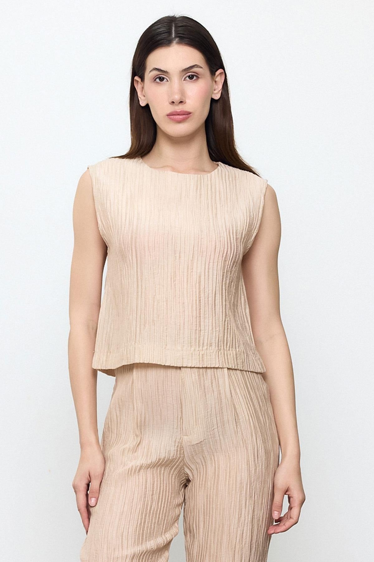 Ribbed Blouse