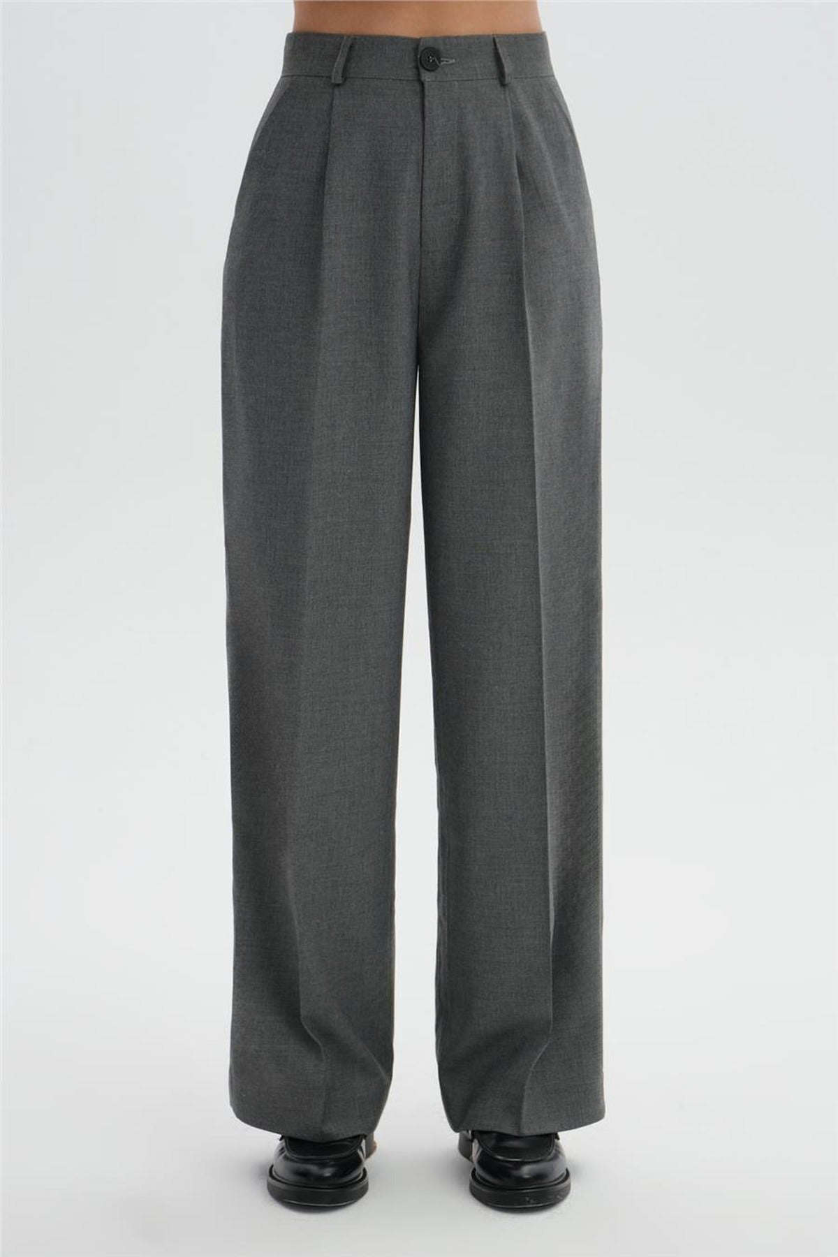 Wide-Leg Palazzo Trousers