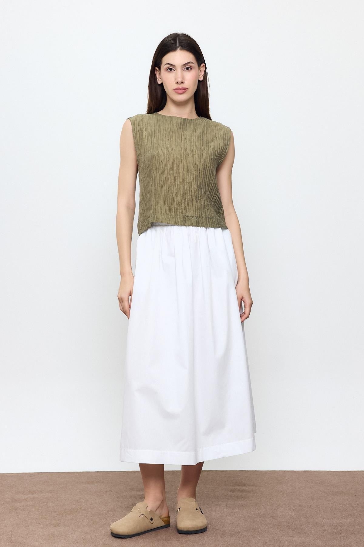Ribbed Blouse