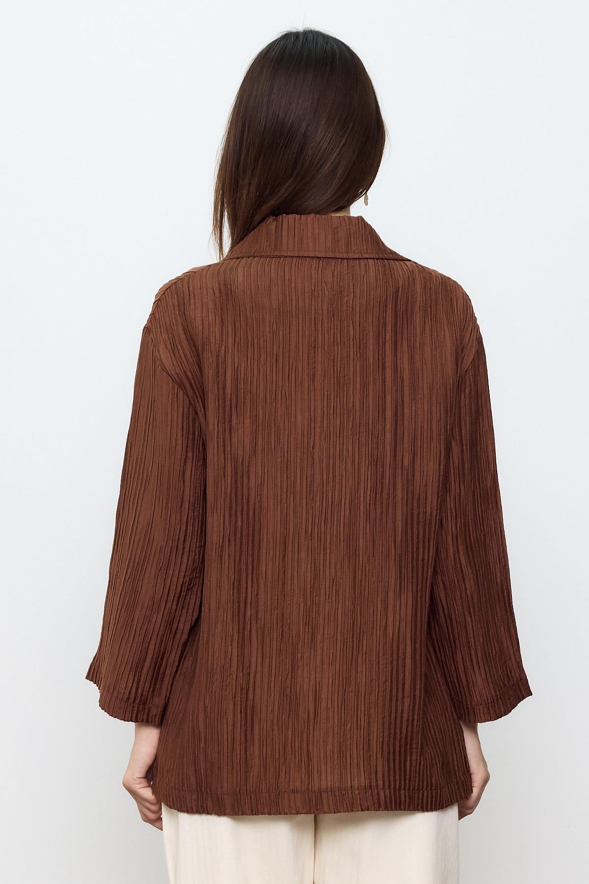 Ribbed Dad Fit Jacket