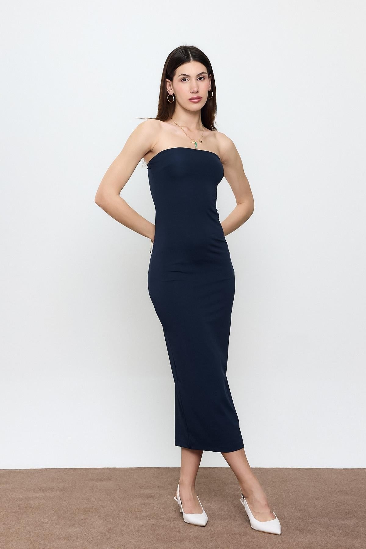Strapless Maxi Dress