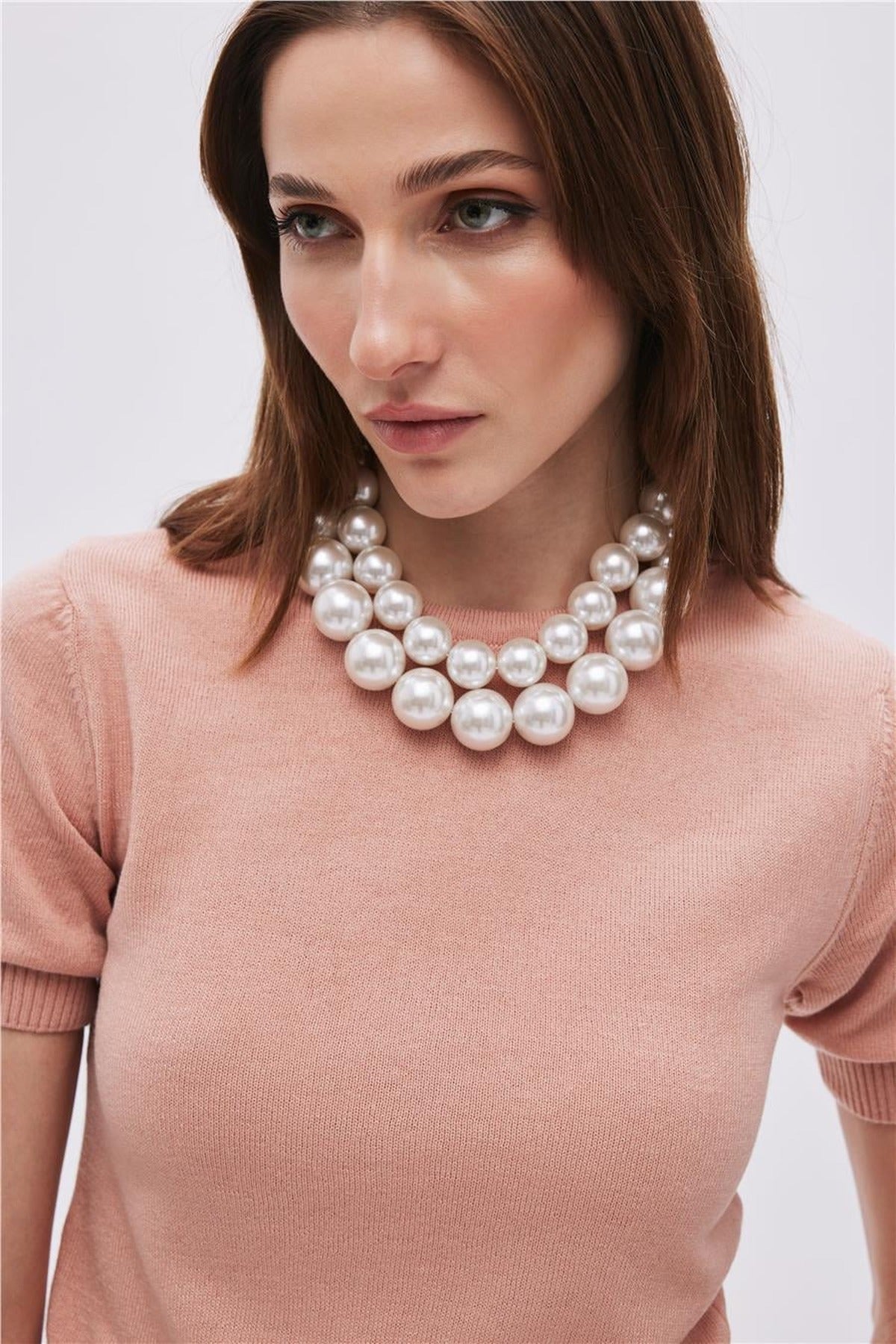 Short Sleeve Knit Jumper